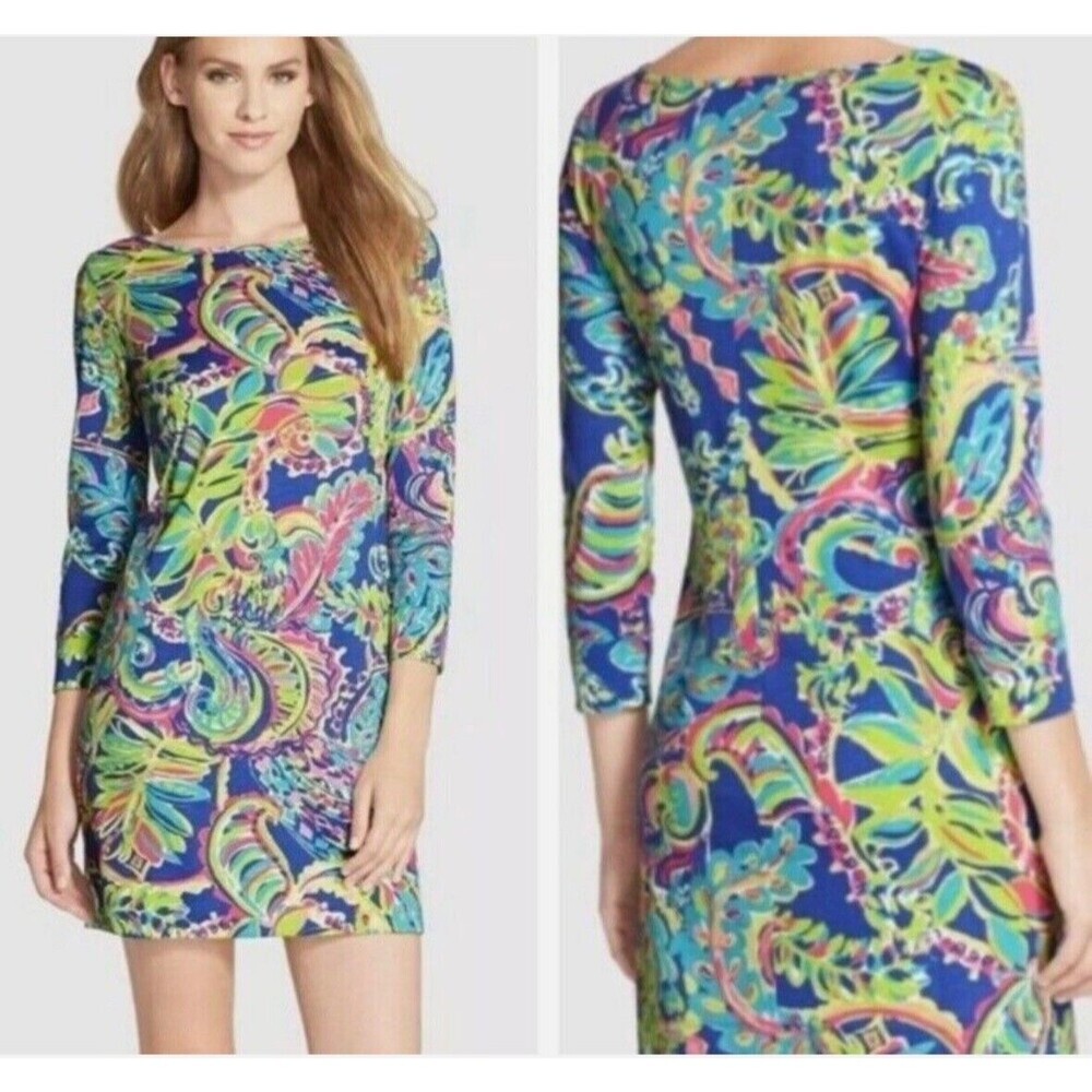 Lilly Pulitzer MARLOWE Dress in Toucan Play Pima Cotton Size XS